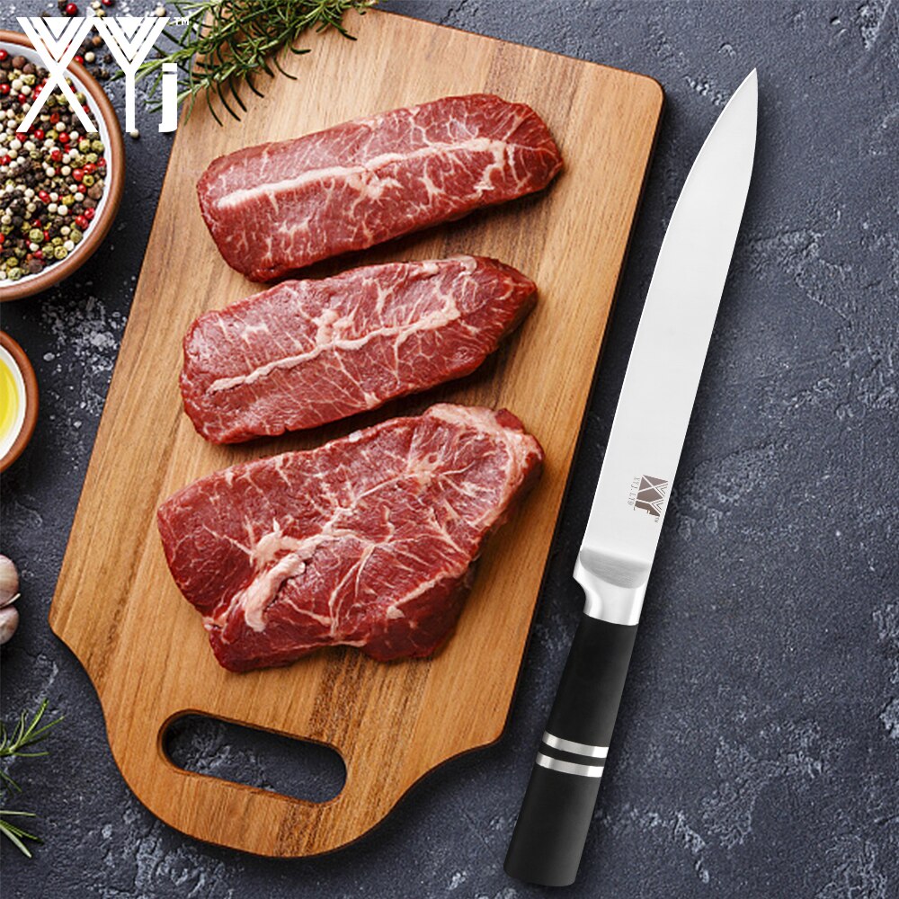 XYj Kitchen Knives Paring Utility Santoku Chef Slicing Bread Stainless Steel Knives Kitchen Tools Accessories