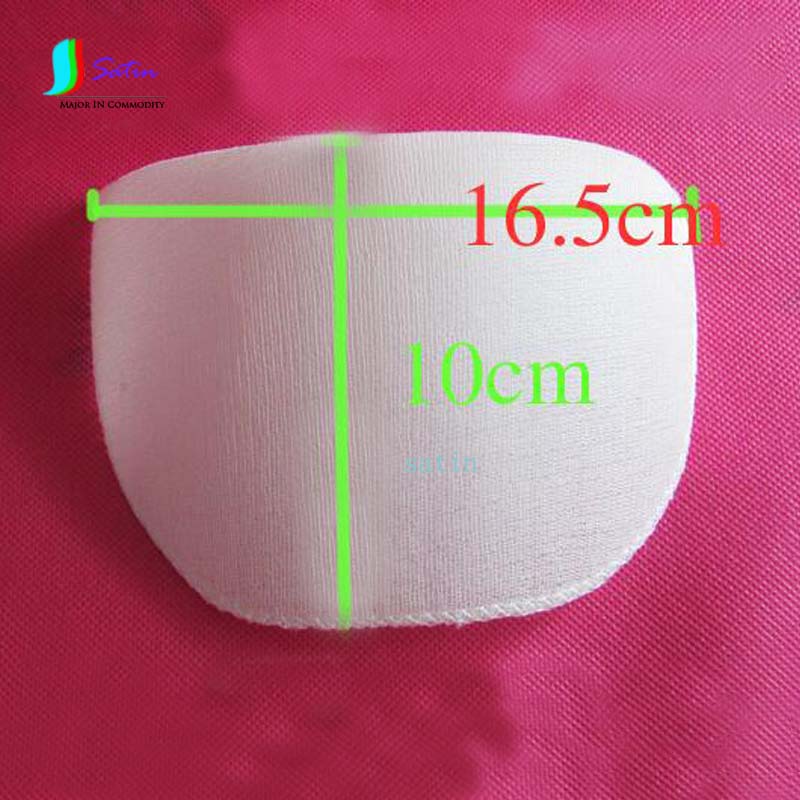Sy kläder kläder tillbehör kryptering vit svamp halkfri eco-pad axeltjocklek 12mm unisex  s0006