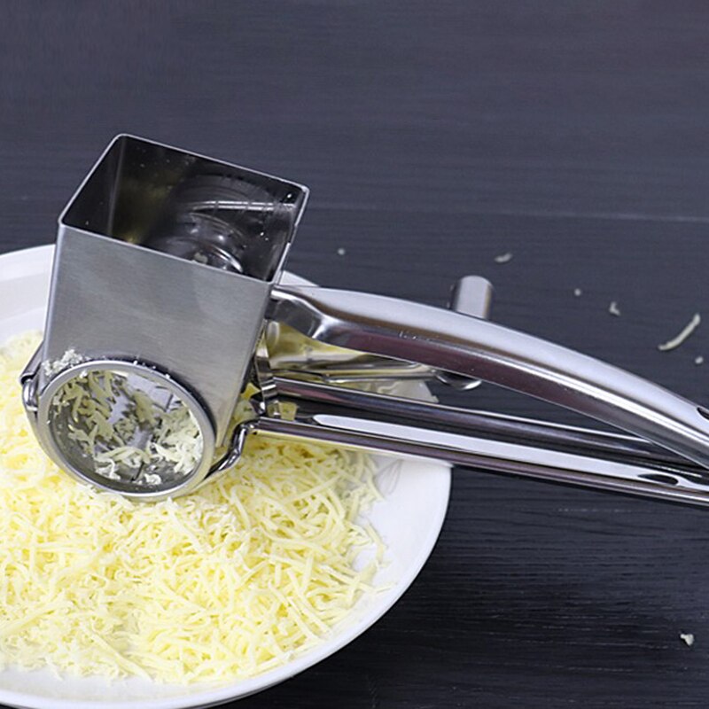 1pc Rotary Cheese Grater Shredder Butter Cutter Cheese Shredder Slicer Tool