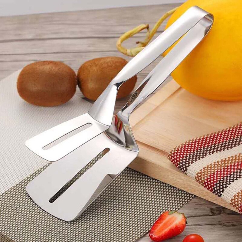Levantador de aves de corral multifuncional de acero inoxidable barbacoa Turner pinzas de barbacoa pala para fritos pinzas de pan herramientas de cocina
