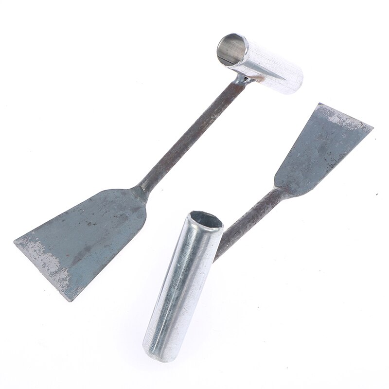 1pcs All-Steel Hoe Flat-head Shovel Planting Vegetables Farm Agriculture Garden Flowers Weeding Tool Garden Accessories
