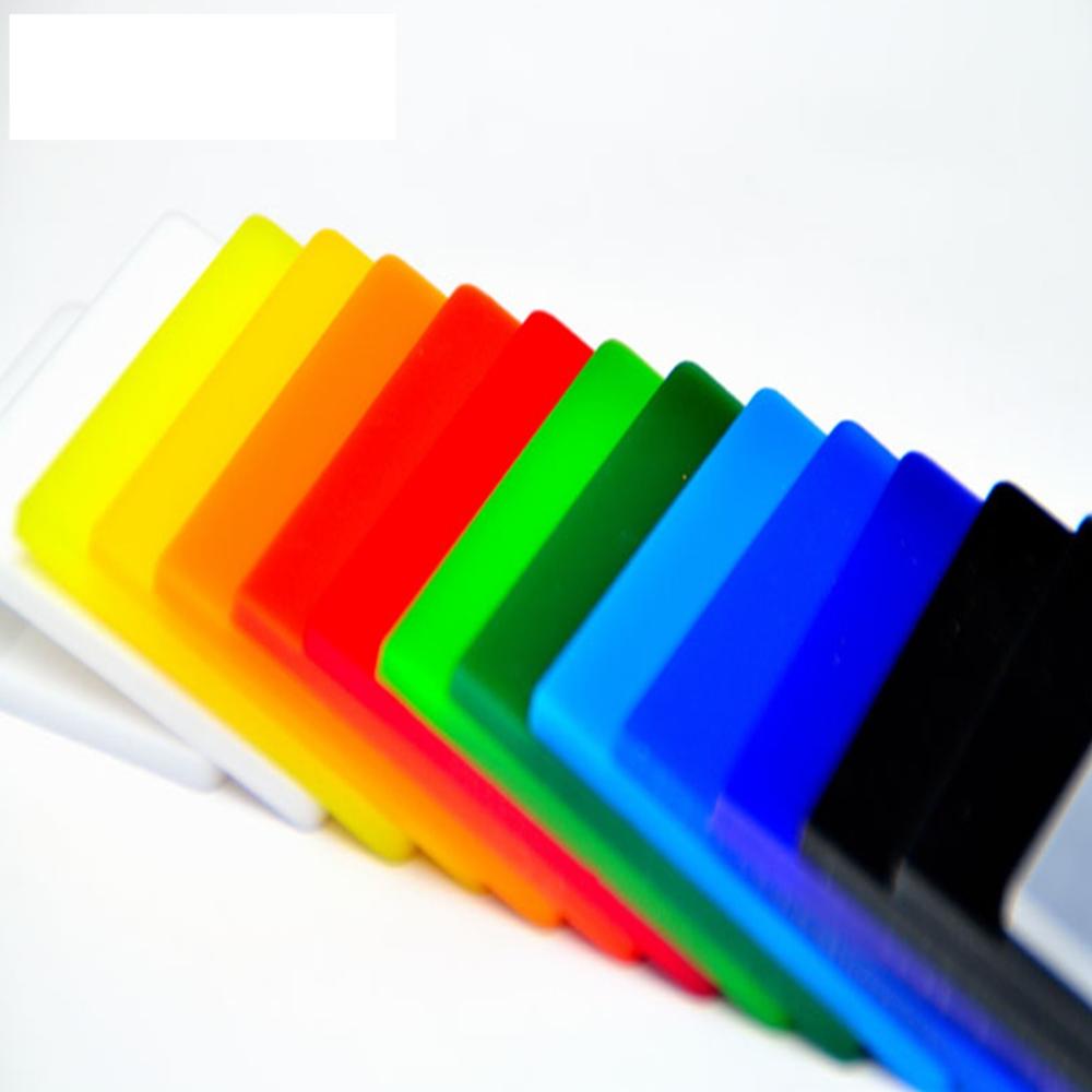 10 Stuks 100X100Mm Transparant Of Alle Kleur Acryl Plaat Plexglass Plaat 2,8Mm Dikte Zwart/Rood/Wit/Blauw En Meer