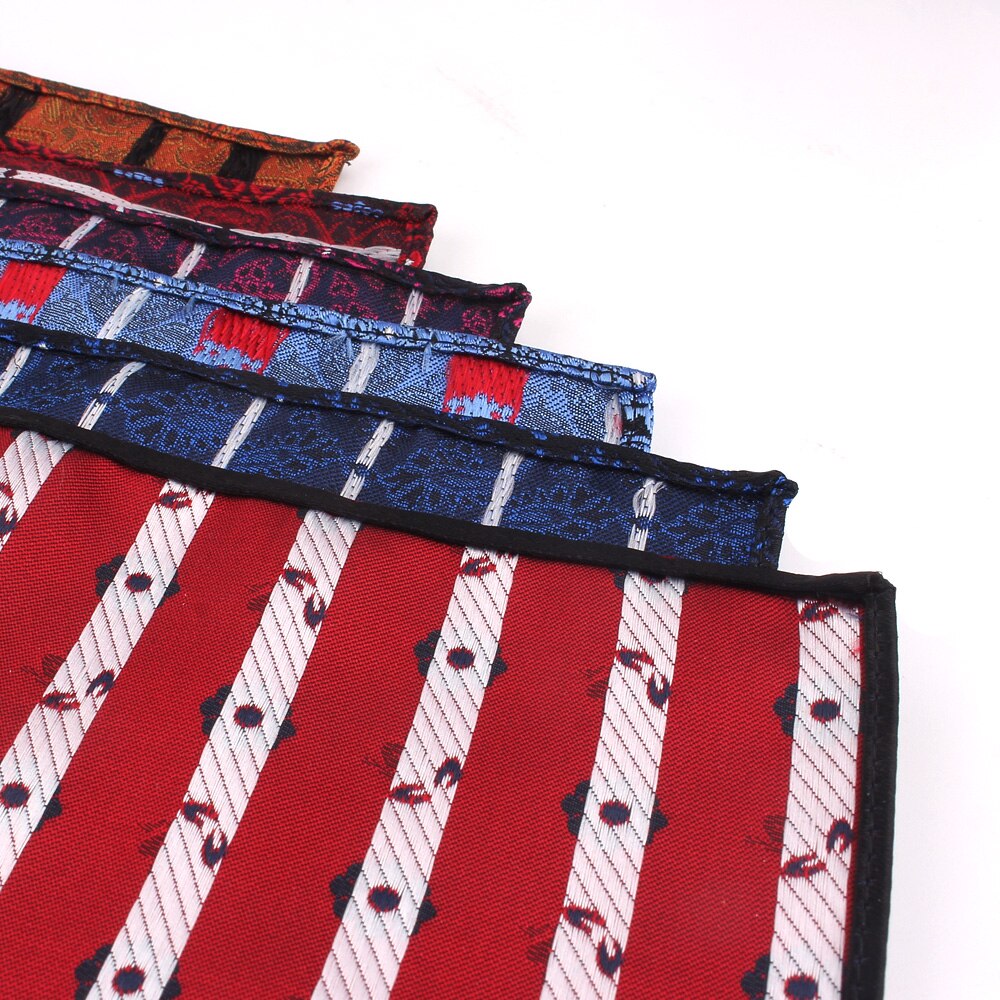 Pakken Pocket Plein Voor Mannen Vrouwen Bloemen Geweven Borst Handdoek Sjaal Heren Zakdoek Mannen Pak Pocket Handdoek Voor bruiloft