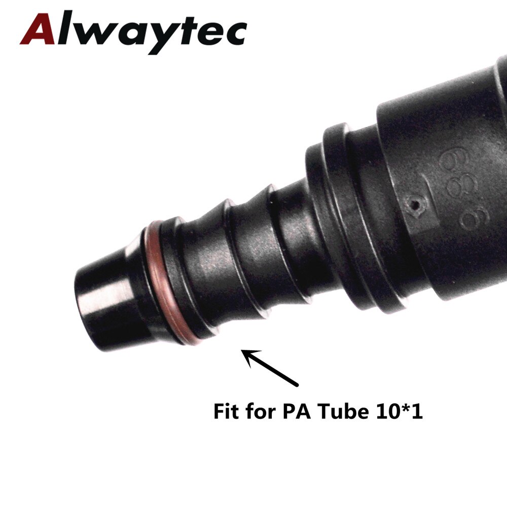Auto Parts Plastic Connector - Fuel 8MM Gas Hose Connector, Plastic Tube Connector