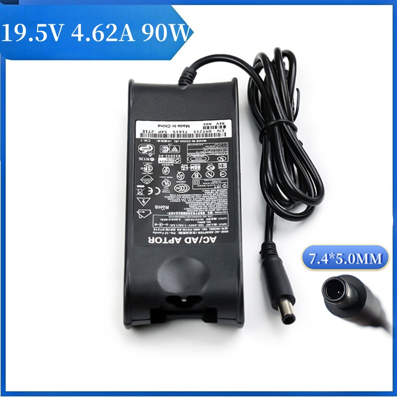 19,5 V 4,62 A 90W 7,4x5,0mm Laptop Adapter Ladegerät für Dell Inspiron 15 (3520) (3521) Power versorgung