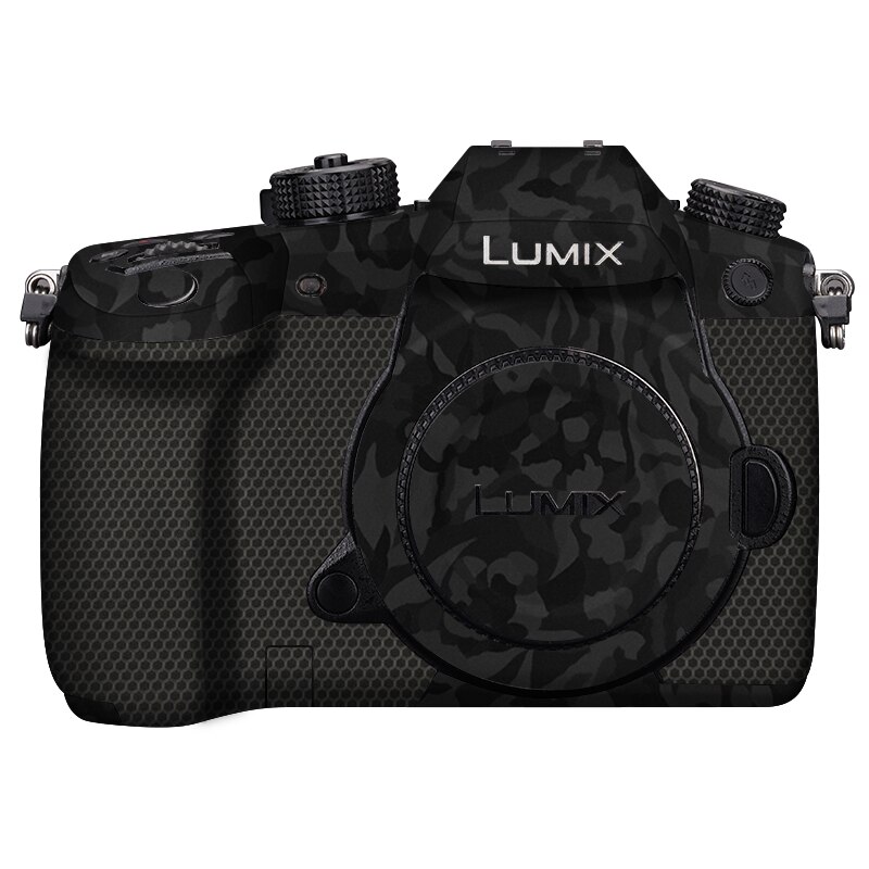 LUMIX GH5 Camera Skin Vinyl Decal Skin Wrap Cover for Panasonic LUMIX GH 5 Camera Sticker Protective Film: Camo Black