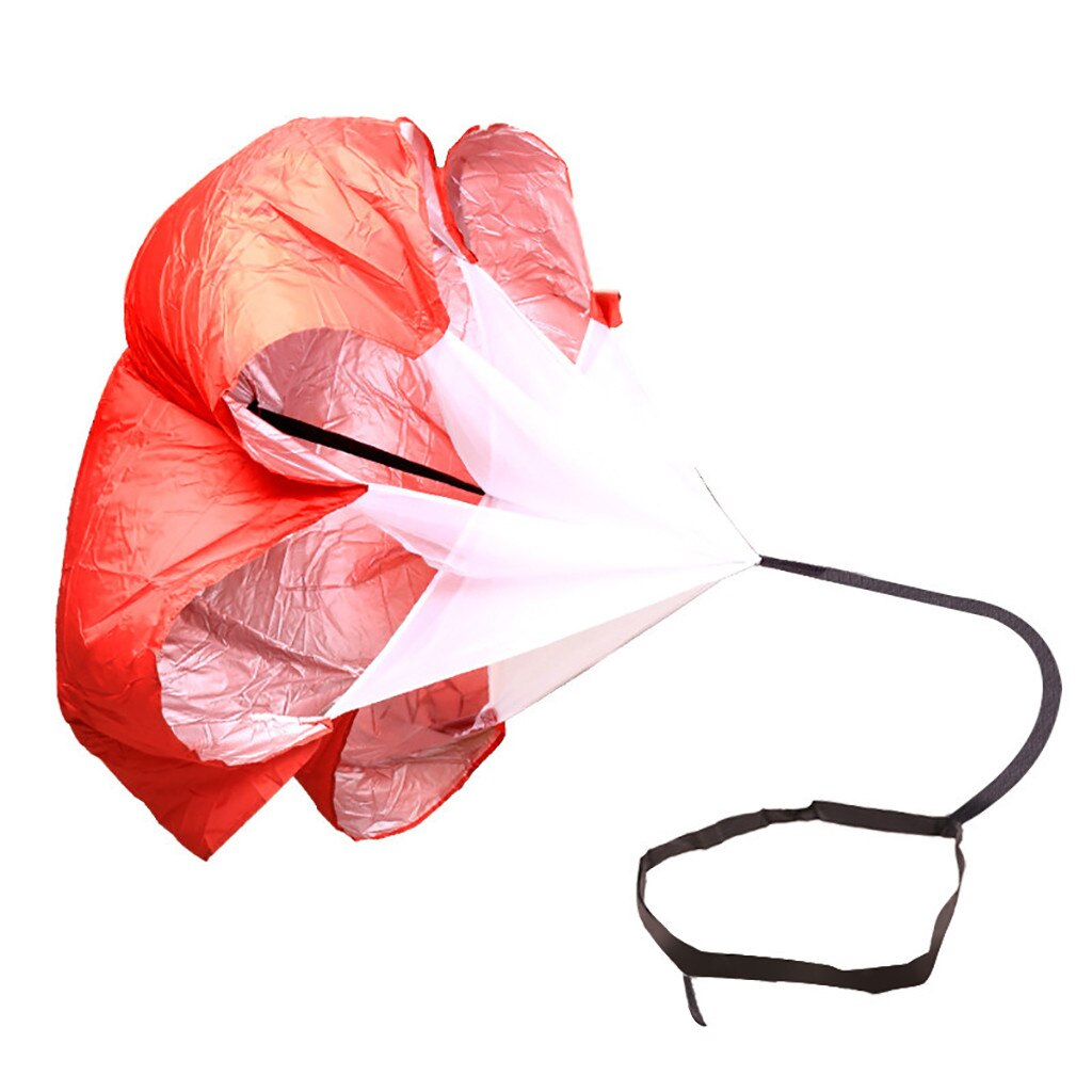Speed Resistance Training Parachute Running Chute Voetbal Speed Belemmeringshelling Fysieke Training Apparatuur Parachute Paraplu: RD