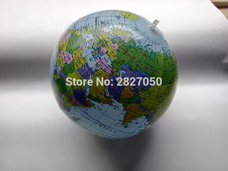Gonfler Globe carte gonflable terre monde enseignant ballon de plage géographie Illustration détaillée jouet