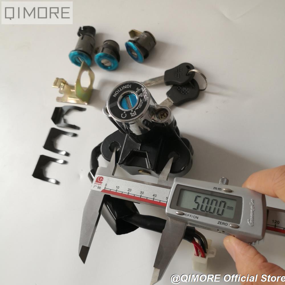 Ignition switch lock key set for Scooter Moped Roketa MC-54 250B Jonway Star 250 300 cc YY250T YY300T