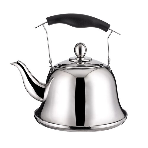 1-6L Edelstahl Wasserkocher Große Kapazität Tee Wasserkocher Kochende Wasserkocher mit Filter Europäischen Stil Zu Hause Hotel Küche Liefert: A-4L--Without filter