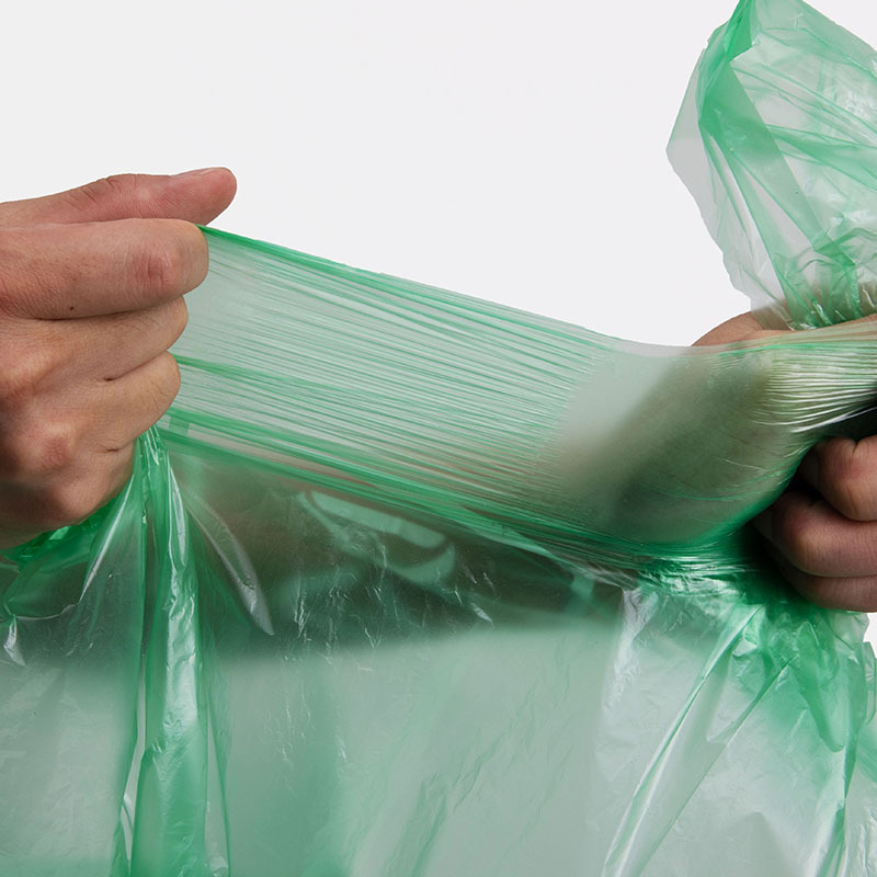 Thickened Trash Pouch Household Disposable Garbage Trash Bags Kitchen Storage Garbage Bags Black Plastic Waste Bag for Bathroom