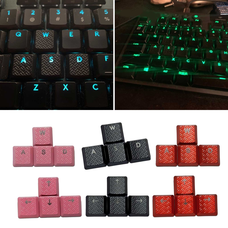 Only Keycap,DIY ABS Backlit Keycap 8 Keys Non-slip Texture Keycaps for logitech G913 G915 G813 G815 GL Tactile Switch