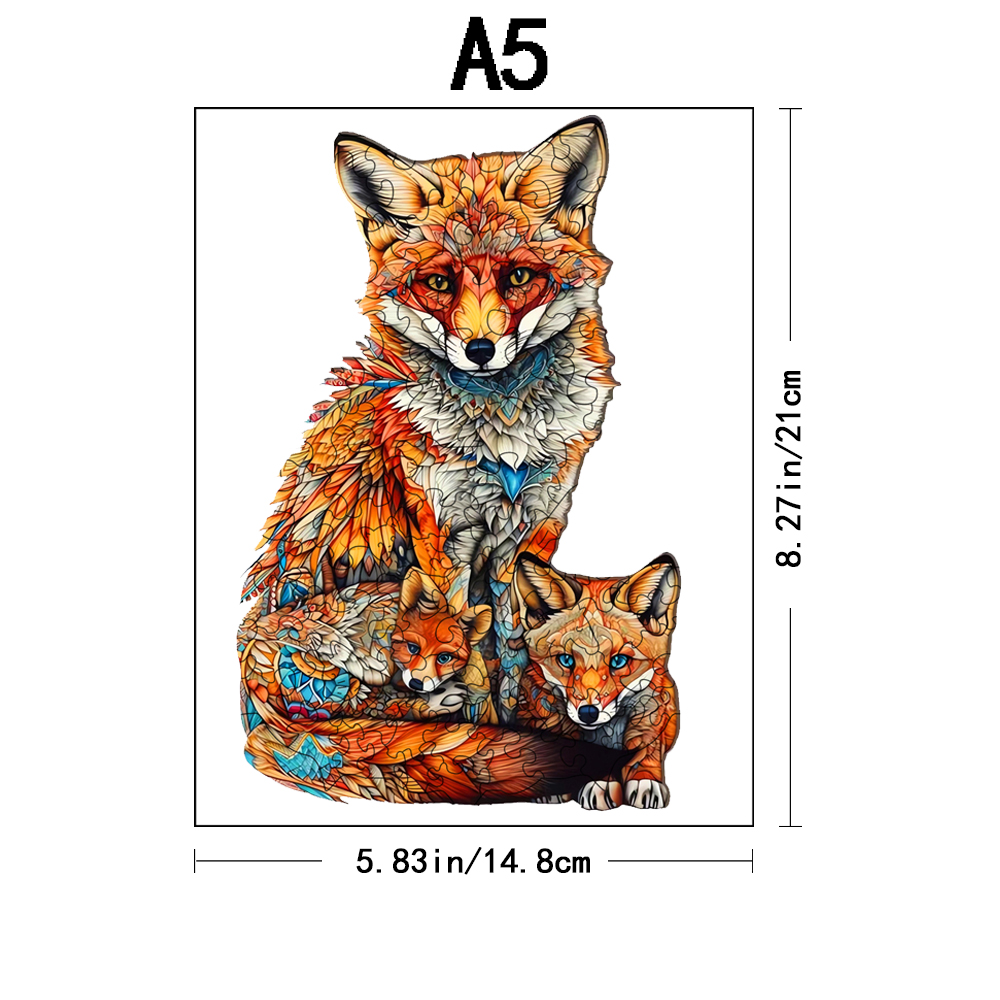 Wooden Jigsaw Puzzles-Wooden Puzzle Adult Unique Shape Advanced Phoenix Wooden Jigsaw Puzzle for Adult, Family Puzzles: Red