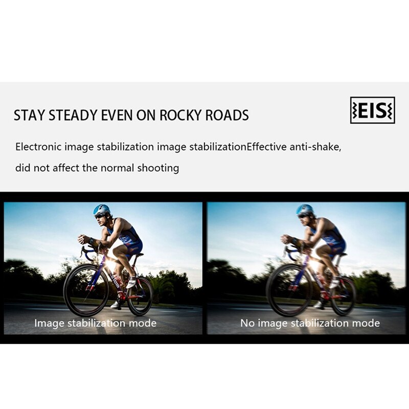 Sports Camera 4K 60 Frame HD Waterproof Camera 2.0 Inch IPS Underwater Camera Cycling Sports DV Camera