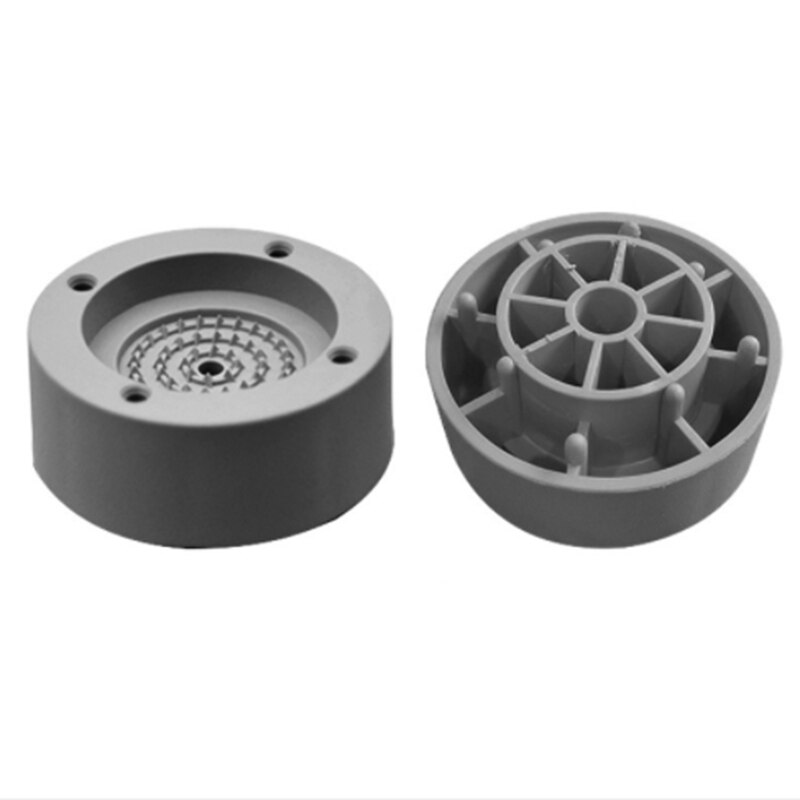 4 stuks voetjes voor wasmachines, trillingsdempende voetjes voor wasmachines en drogers, antislip rubberen voetjes voor wasmachines en drogers