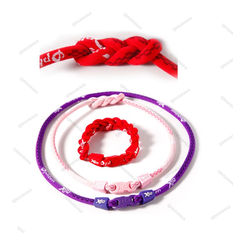 MADE IN JAPAN Phiten Titanium X50Necklaces aqua-titanium reduce fatique alleviate muscle strain tension athletes