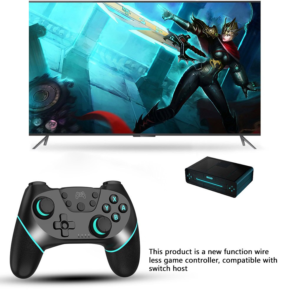 Dual Motor Trillingen Draadloze Controller Gamepad Elektronische Machine Accessoires Voor Schakelaar/Schakelaar Pro Gyro As