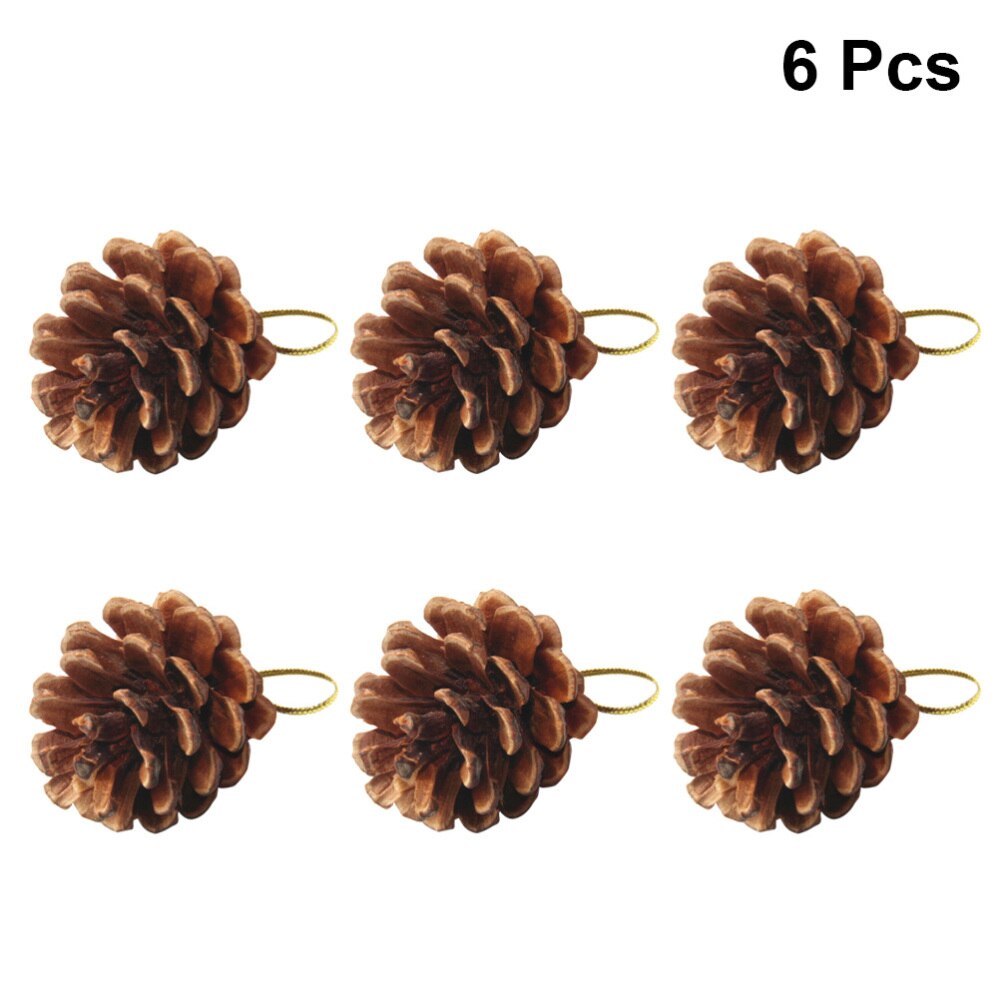 Pine cone xmas tree ornaments