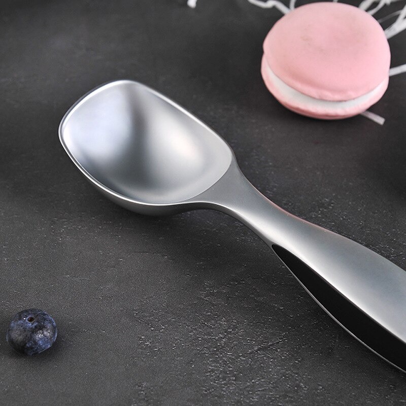 Ice Cream, Tools And Accessories Portable Aluminum Alloy Non-Stick Anti-Feeze Ice Cream Scoop Spoon For Home Kitchen Accessories
