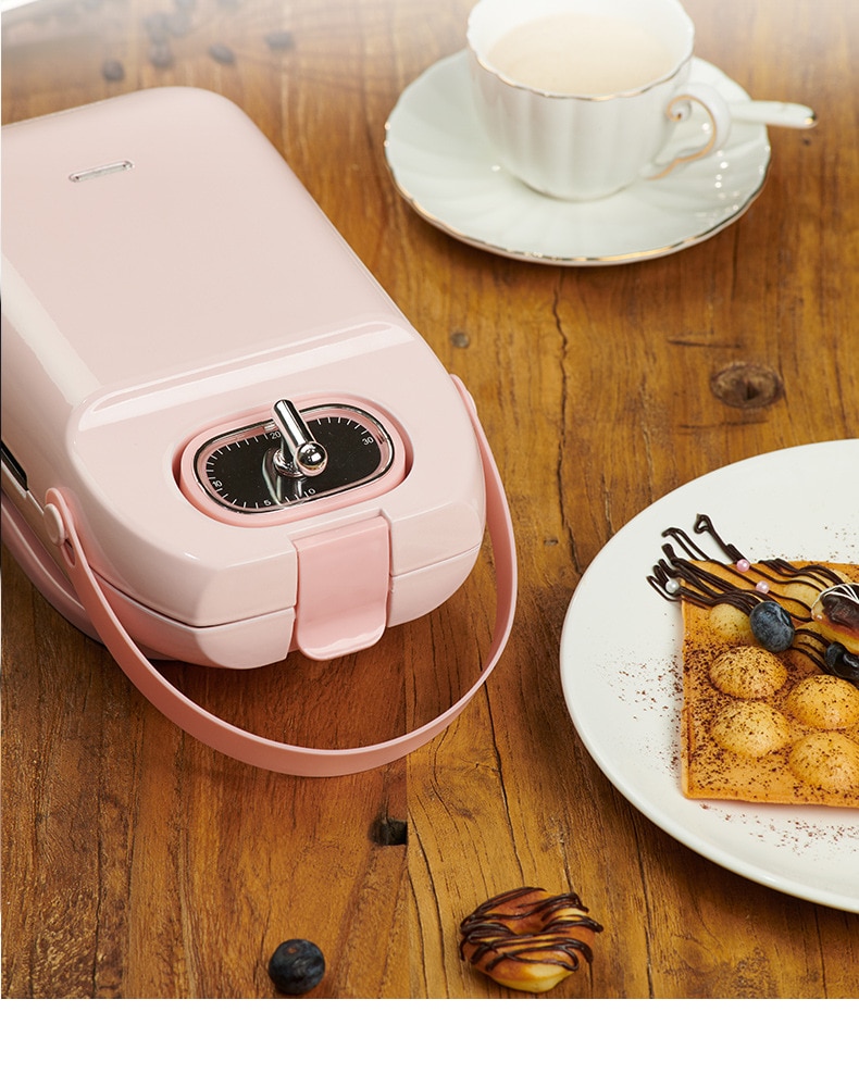 Electric Waffles Maker Iron Sandwich Maker Machine Bubble Egg Cake Oven Breakfast Waffle Machine 220V