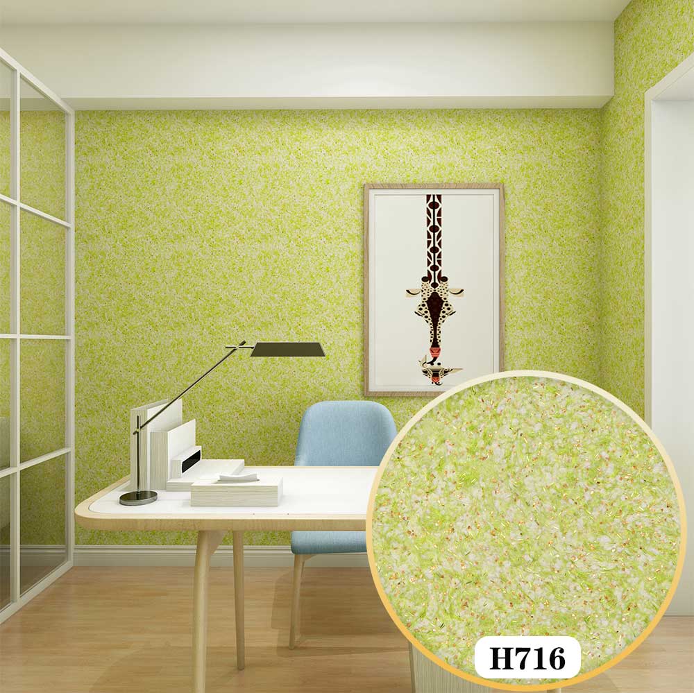 Beishubao H7 Serie Zijde Gips Wandbekleding Materiaal Vloeibaar Behang Eco Diy Voor Interieur Decoratie: H716