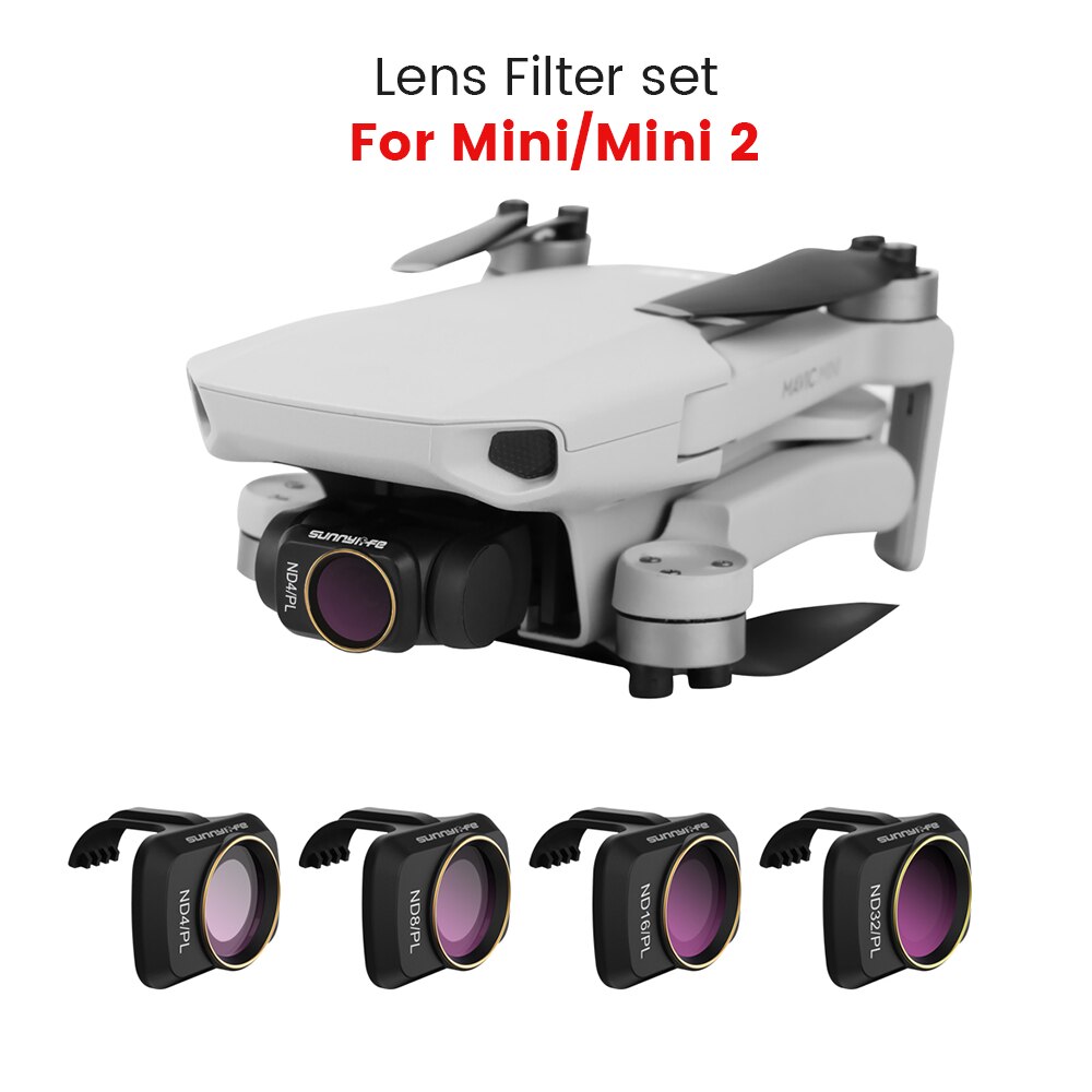 6 IN 1 Filter für DJI Mini 2 Drone UV CPL ND CPL ND NDPL4/8/16/32 Kamera objektiv Protector für DJI Mavic Mini Drone Zubehör