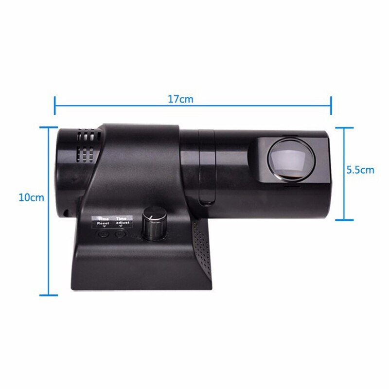 Romersk led projeksjonsklokke digital led projeksjon hengende veggklokke personlighet elektronisk fjernkontroll klokke