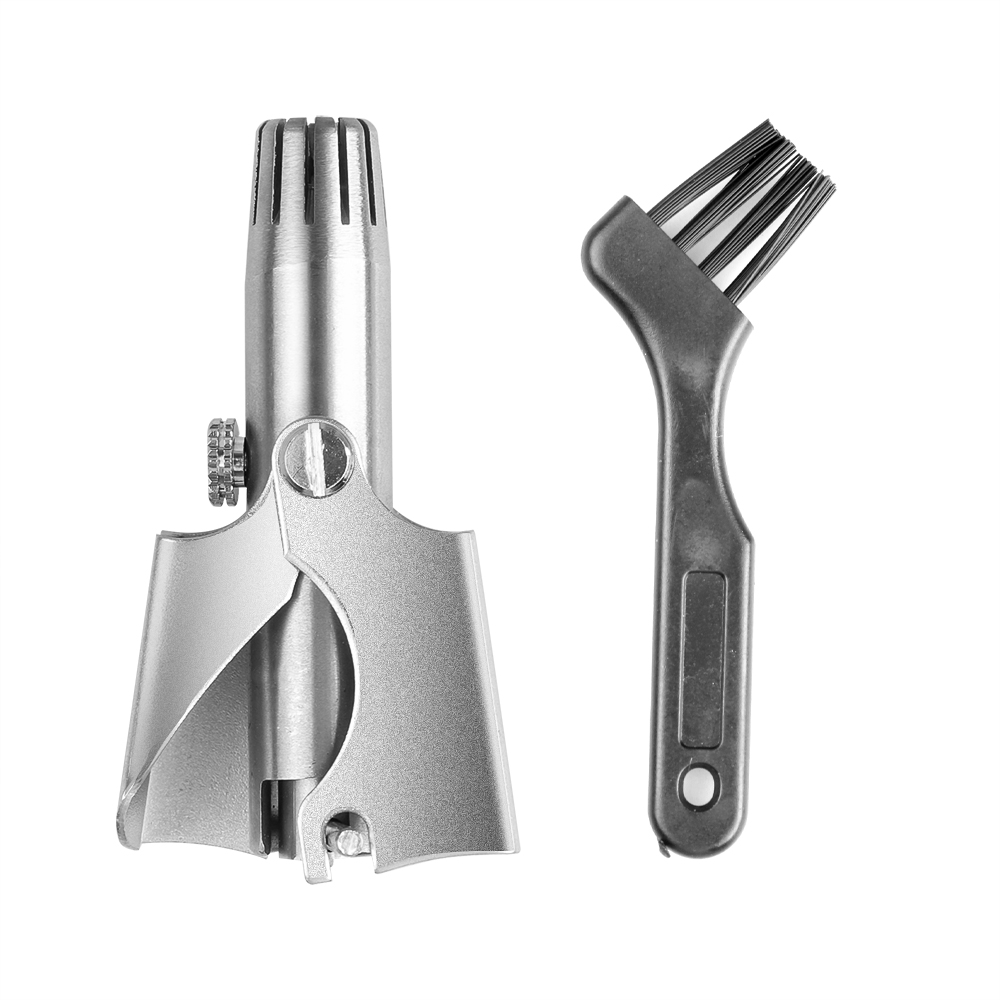 Nose Hair Haircut Ear Clippers Beard Shaving and Care Trimmer Ears Removal Hairs Men Eyebrow Cleaning Tool Male Epilator Clipper: without Box