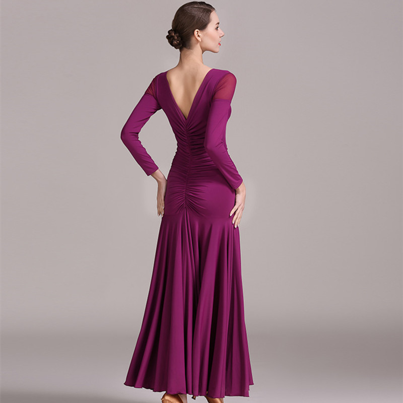 Grün Standard frauen tänze kleider für ballsaal tanzen walzer ballsaal Standard kleid modern tanzen kostümich tanzen tragen