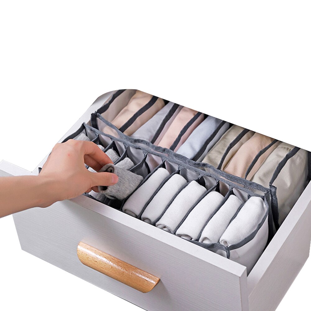 Drawer Divider Box Divided Common Box Storage Sub-format Storage: Ivory