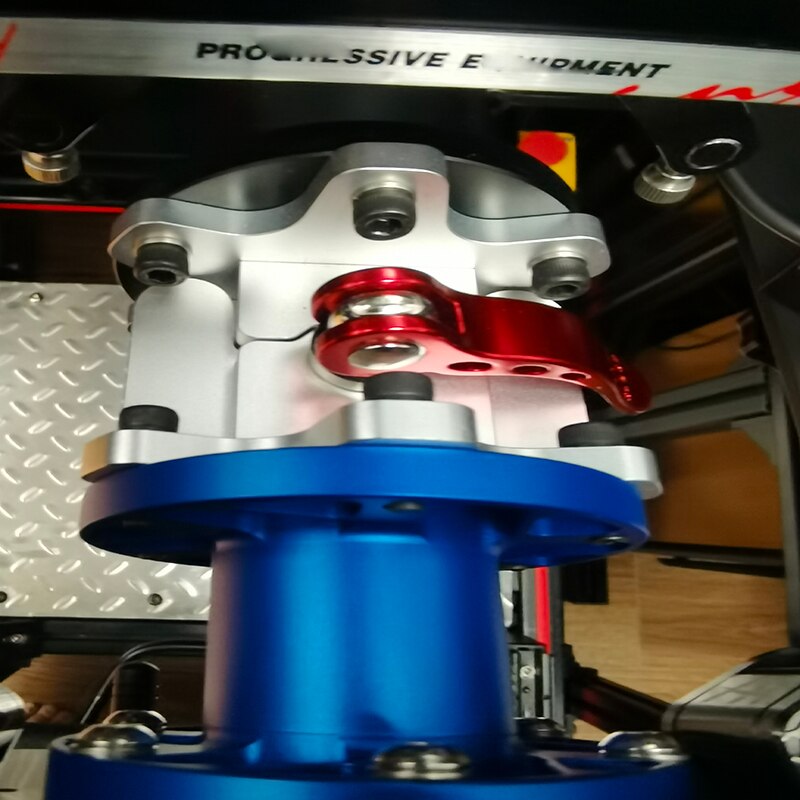 50mm booster-pads aus aluminiumlegierung für simagic/thrustmaster/logitech  g29/g923 70mm pcd-modifizierte lenkräder für rennspiele