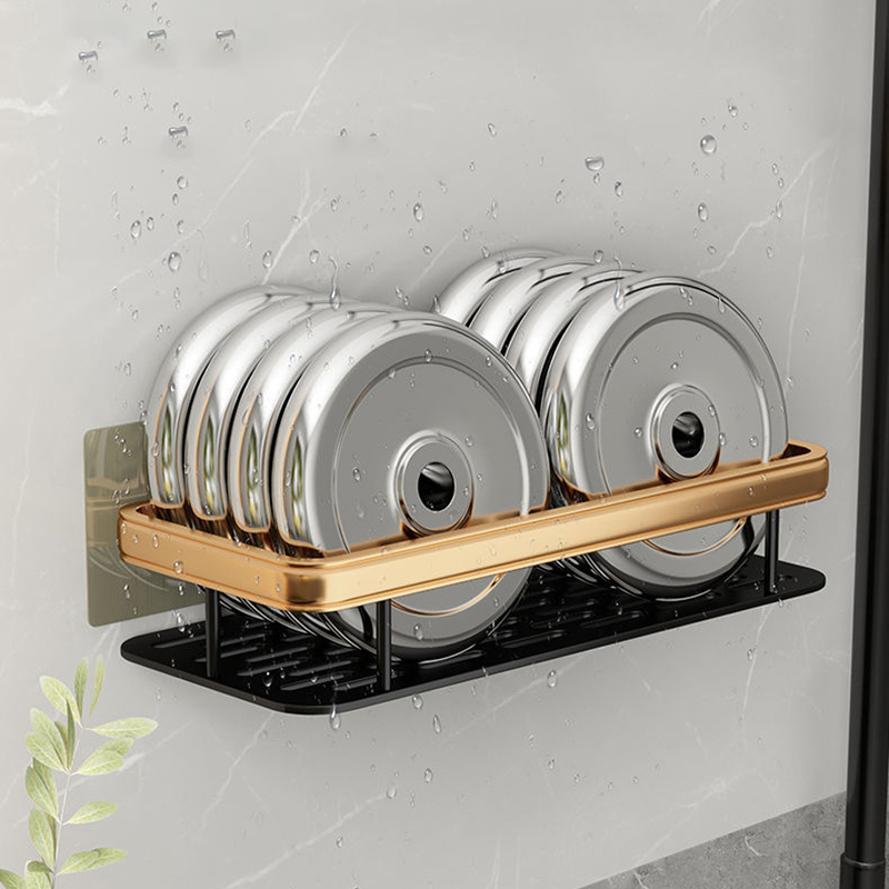 Bathroom Storage Shelf Punch-free Shampoo Shower Storage Rack Kitchen Holder Toilet Kitchen Organizer Bathroom Accessories Set