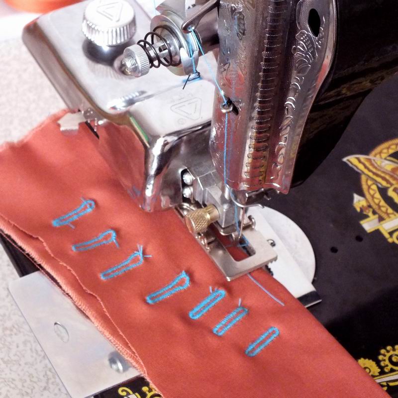 Binnenlandse naaimachine naaivoet, verstelbare Keyhole, knoopsgat naaivoet, knop Oog Druk, JA serie naaimachine