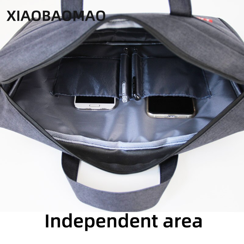 Double zipper Can be locked B4 large capacity file organizer computer file folder A4 document bag waterproof