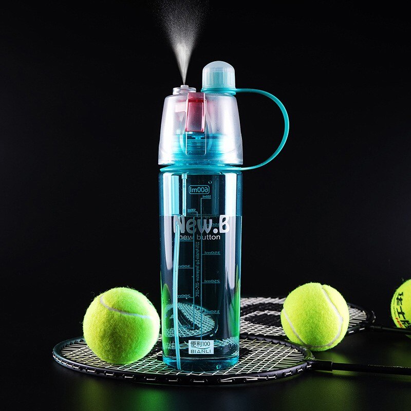 Puranka my xmas waterfles van tritan plastic met tuit voor buitensporten, 400ml drinkbekers 600ml bpa-vrij