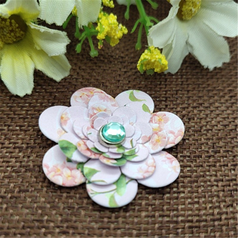 5-teiliges Blumen-Metall-Präge-Set Für Scrapbooking – Stanzschablonen Zum Basteln Von Karten & Deko