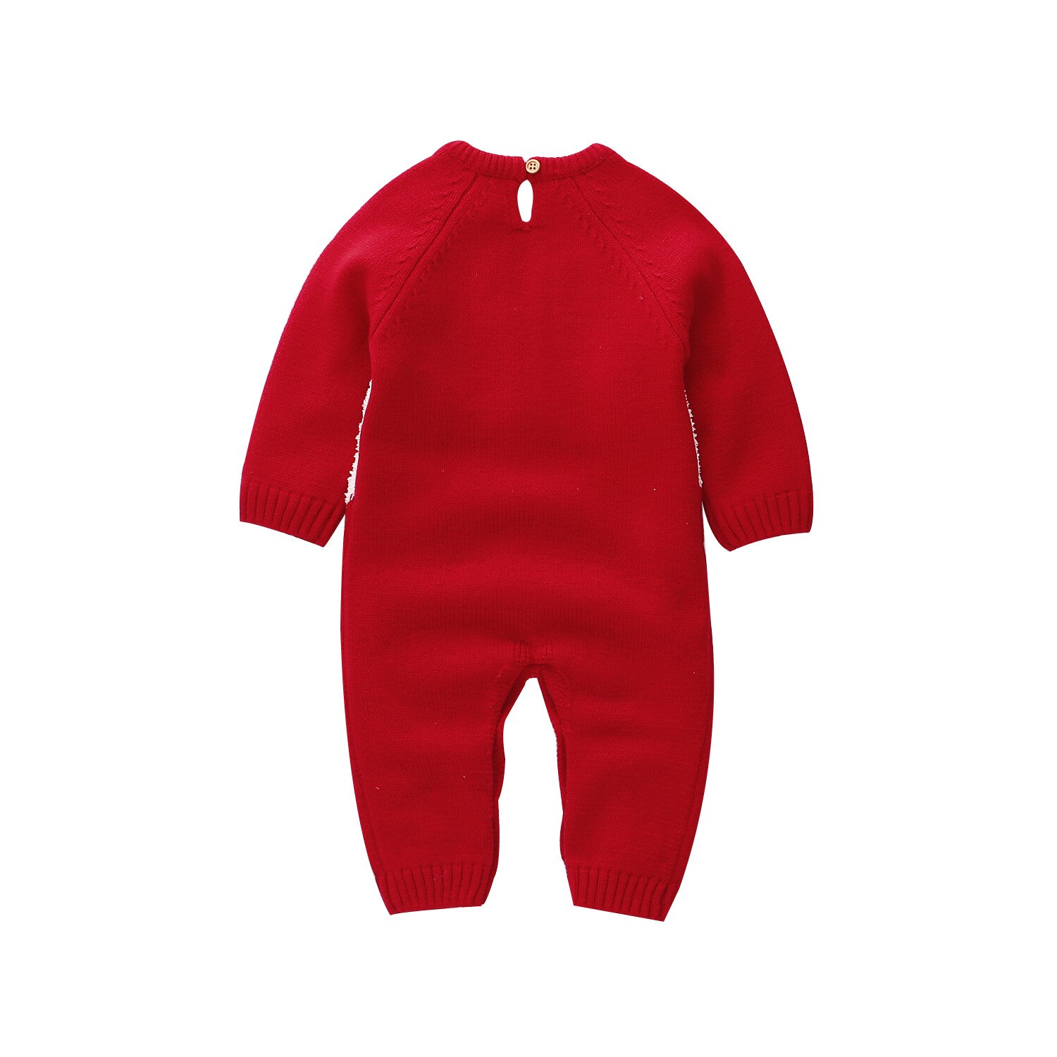 Baby Rompers Christmas Newborn Boys Girls Jumpsuits Costumes Cartoon Knitted Children's Overalls One Piece Infant Kids Outfits