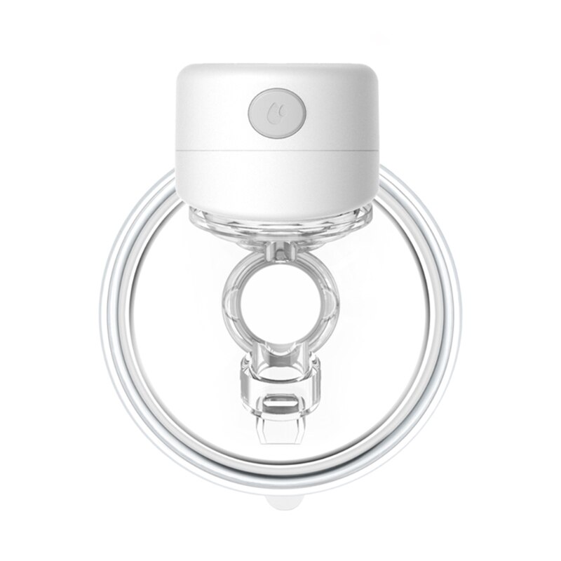 Tiralatte elettrico silenzioso indossabile mungitore automatico USB ricaricabile a mani libere estrattore di latte portatile allattamento al seno: Default Title