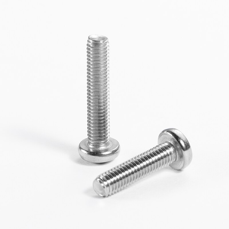 Vis à tête ronde encastrée en croix, en acier inoxydable 1.2 de 1mm 1.4mm 1.6mm 304mm M1 M1.2 M1.4 M1.6 x 3 4 5 6 14mm