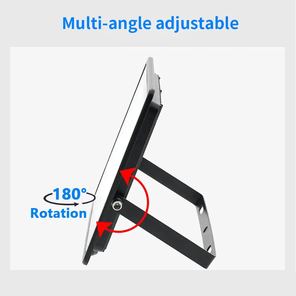 LED PIR Motion Sensor Floodlight Wall Light White LED Light Waterproof 100W 50W 30W 20W 10W LED Spotlight Outdoor For Garden