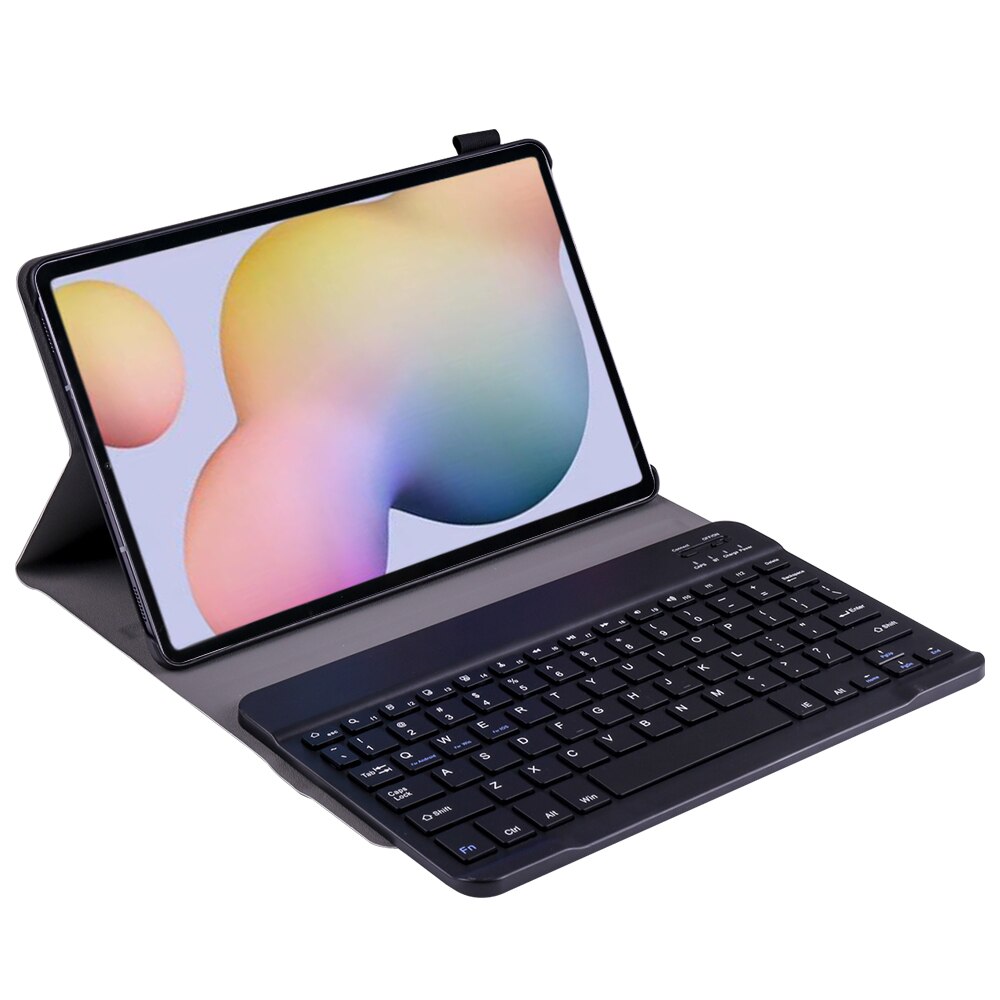 Voor Samsung Galaxy Tab S6 10.5 SM-T860 SM-T865 Wireless Bluetooth Keyboard Case Met Pen Houder Lederen Beschermhoes Tablet Cover