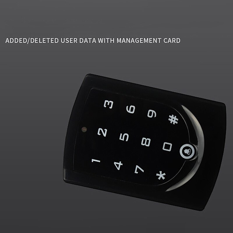 Access Control System ID / IC Card Dual Frequency Card Security ID Card Password Door Lock 10 Keyfobs
