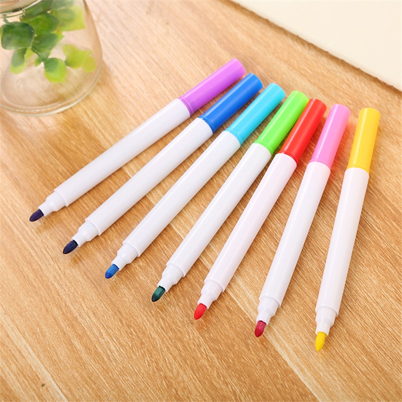 8 Kleuren Uitwisbare White Board Marker Pen Whiteboard Marker Krijt Glas Keramiek Kantoor School Art Marker Kleurrijke Inkt