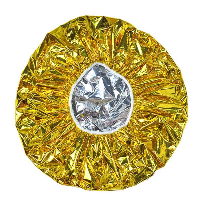 4 Stück Aluminium-Folie Duschhauben – Wasserdicht, Superdünn, Für Haarpflege Und Beauty
