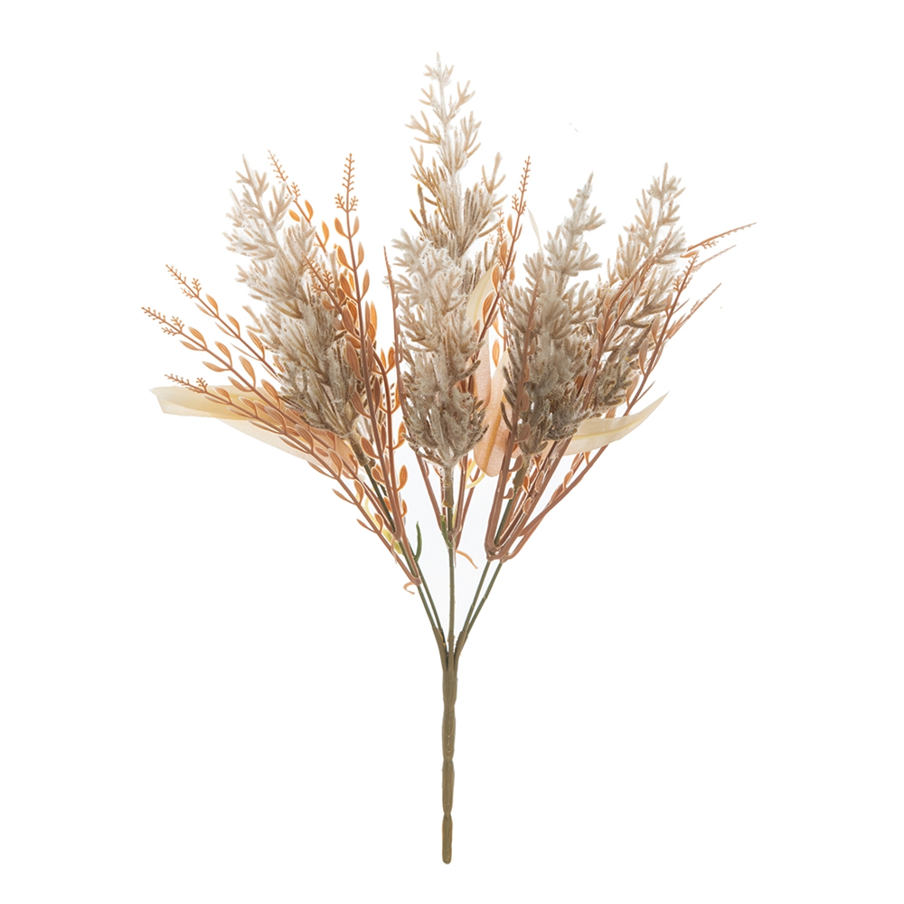 Artificial Plants Reeds Festival Wedding Garden Decorations DIY Flower Bouquets Flower Garland Yard Dining Table Decoration: Brown