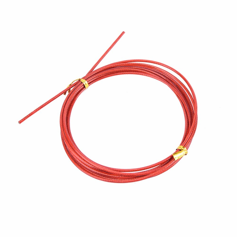 2.5M Athletics Skipping Rope 1pc Crossfit Replaceable Wire Cable Speed Jump Ropes