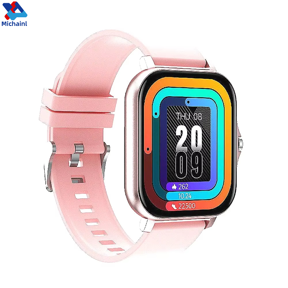 MINGCVIL inteligentny zegarek sportowy zegar zdatność monitor zdrowia wodoodporny Smartwatch bezprzewodowe zegarki telefoniczne dla Xiaomi IOS mężczyźni kobiety: czarny