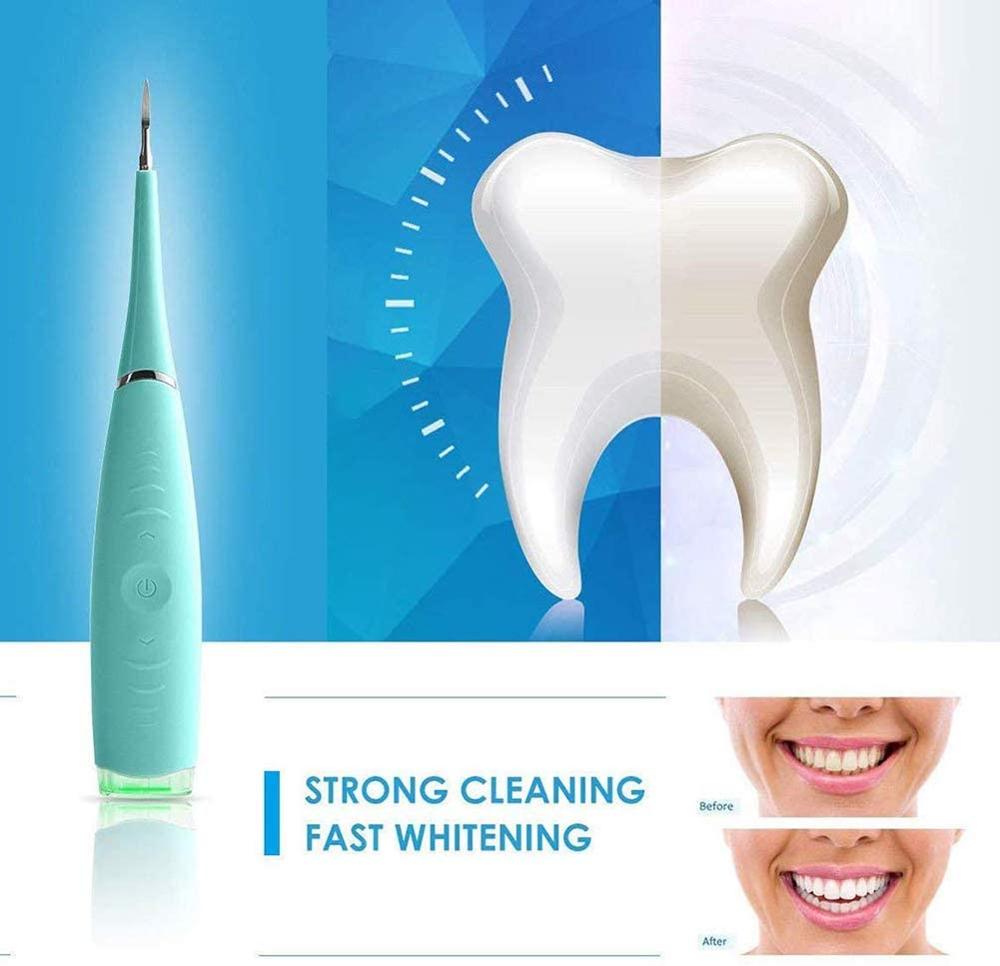 Limpiador Dental ultrasónico recargable, escalador Dental eléctrico resistente al agua, eliminador de cálculo