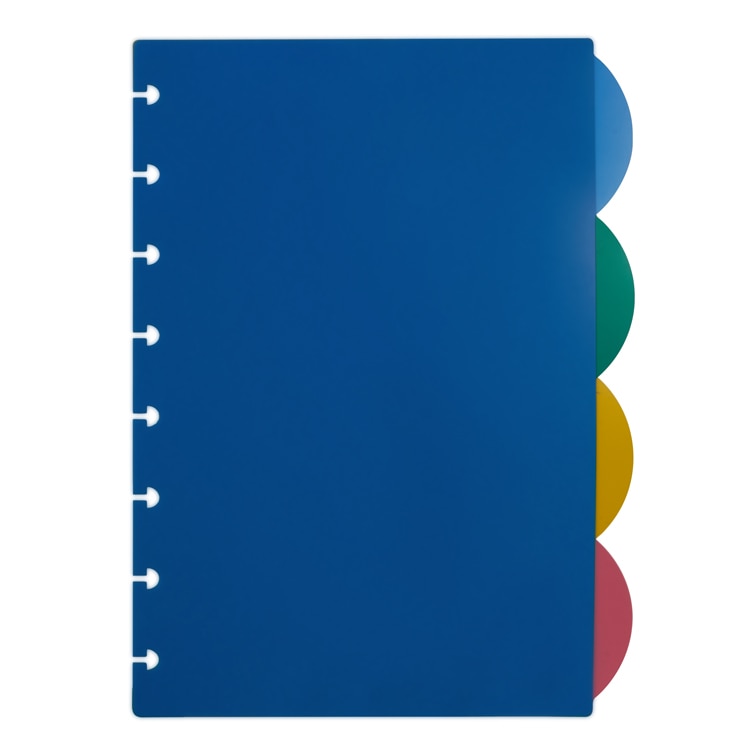 Folha de papel de folha solta-folha separador página peças índice página interna pasta de papel folha solta-folha caderno acessórios