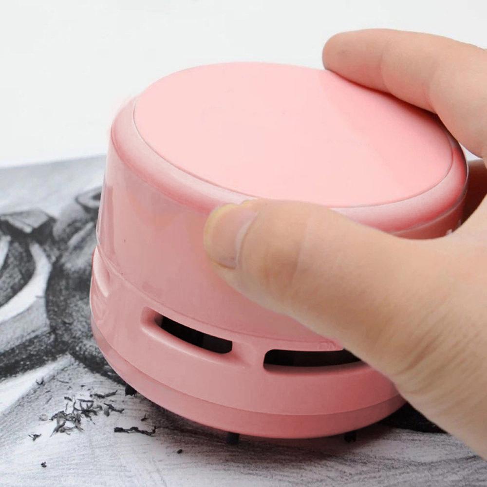 Mini aspirateur multifonctionnel Portable bureau à piles Auto nettoyeur meubles balayeuse de poussière pour le bureau à domicile